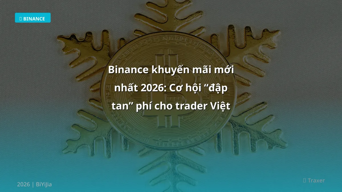 Binance khuyến mãi mới nhất 2026: Cơ hội “đập tan” phí cho trader Việt