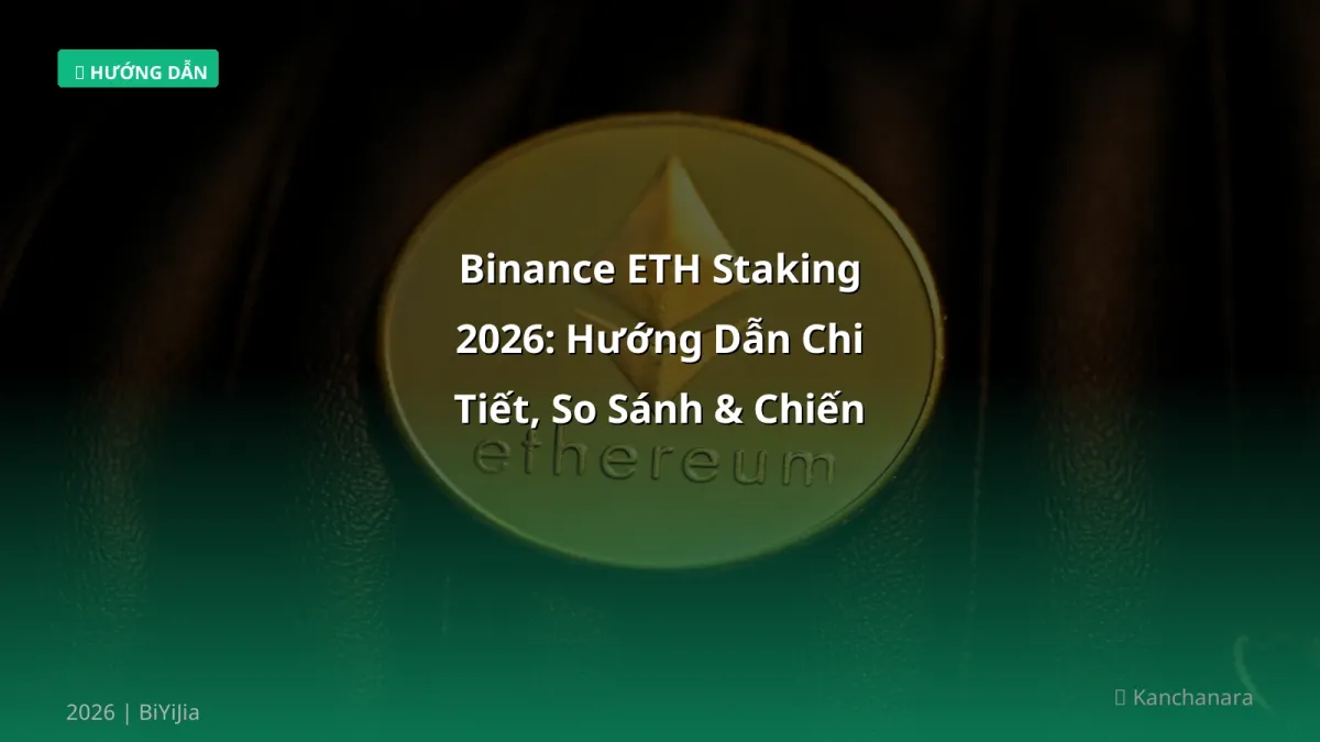 Binance ETH Staking 2026: Hướng Dẫn Chi Tiết, So Sánh & Chiến Lược