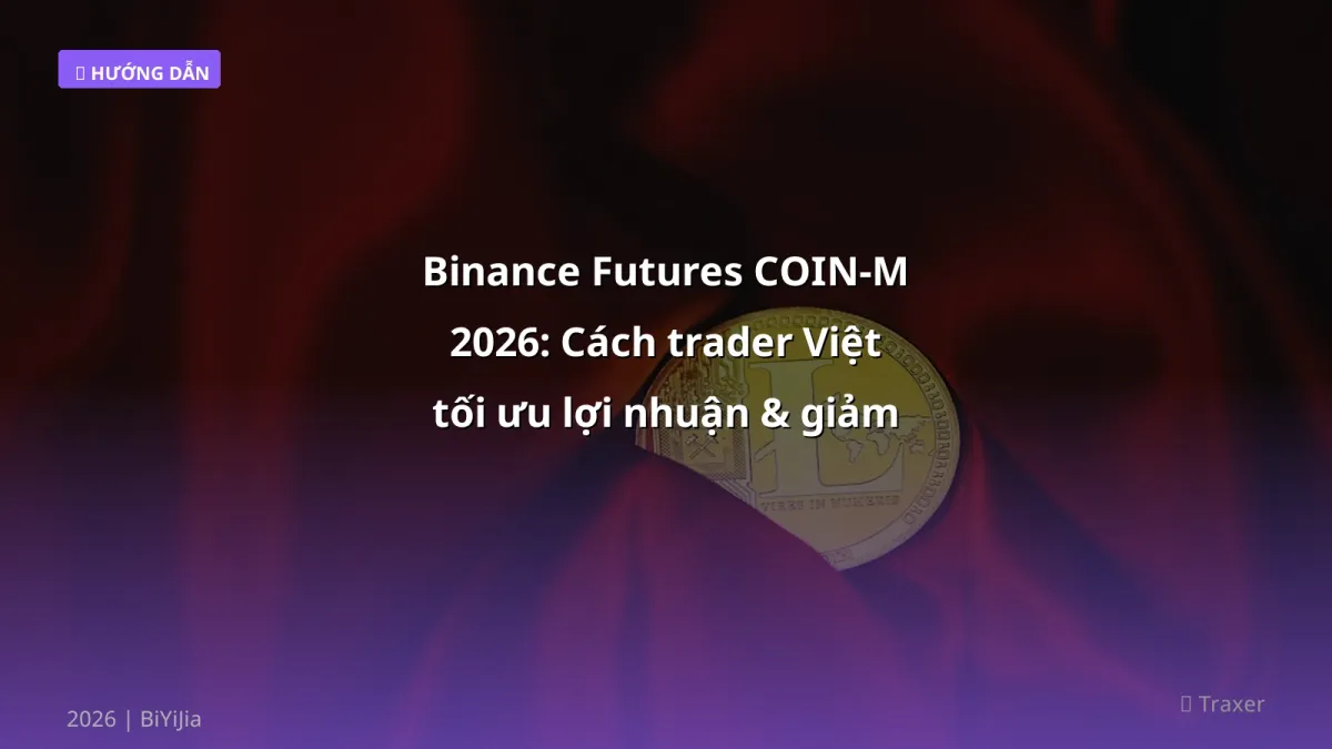 Binance Futures COIN-M 2026: Cách trader Việt tối ưu lợi nhuận & giảm rủi ro