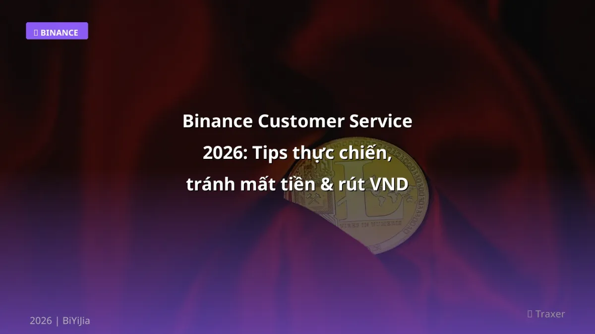Binance Customer Service 2026: Tips thực chiến, tránh mất tiền & rút VND nhanh