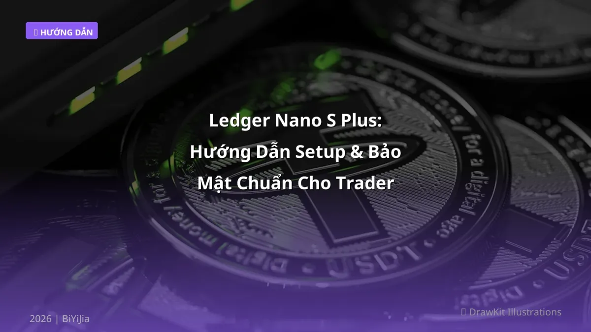 Ledger Nano S Plus: Hướng Dẫn Setup & Bảo Mật Chuẩn Cho Trader Việt 2026