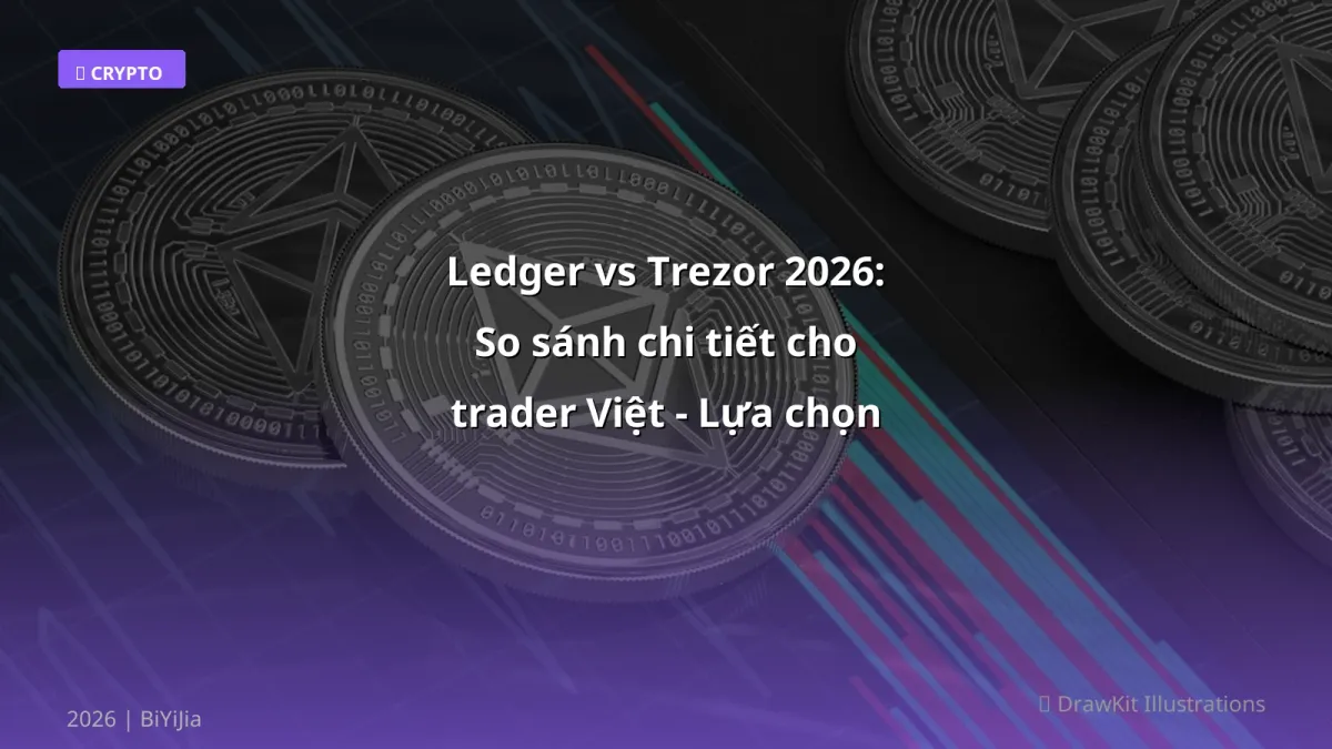 Ledger vs Trezor 2026: So sánh chi tiết cho trader Việt - Lựa chọn nào xịn hơn?