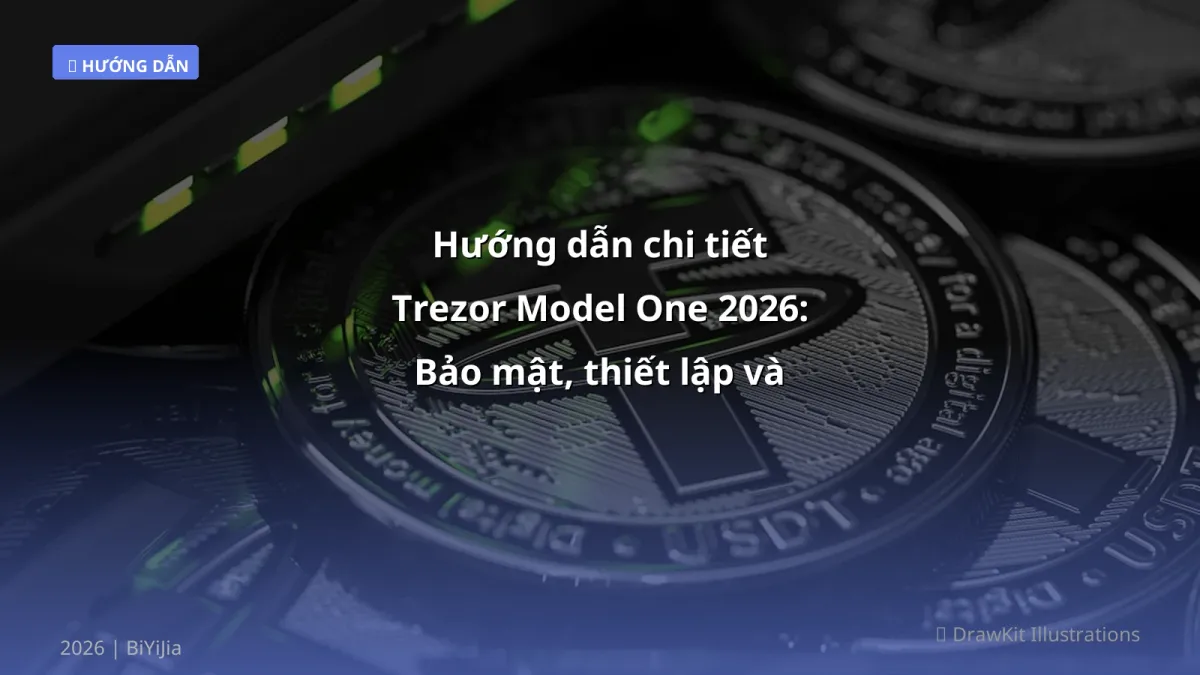 Hướng dẫn chi tiết Trezor Model One 2026: Bảo mật, thiết lập và tránh rủi ro