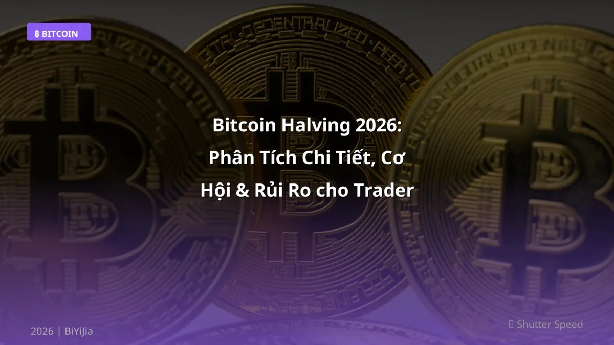 Bitcoin Halving 2026: Phân Tích Chi Tiết, Cơ Hội & Rủi Ro cho Trader Việt