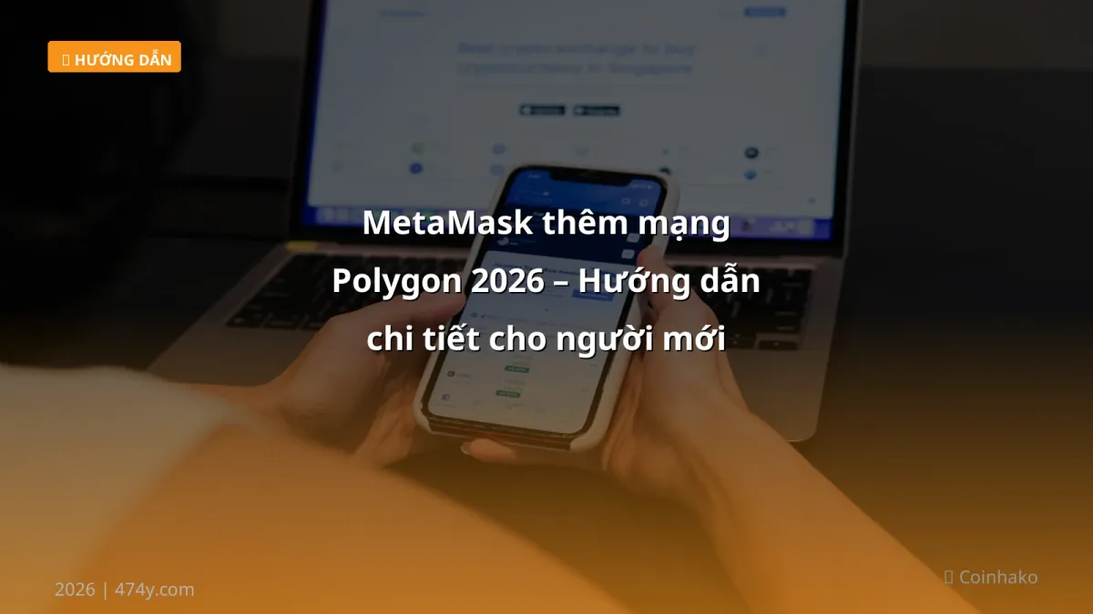 MetaMask thêm mạng Polygon 2026 – Hướng dẫn chi tiết cho người mới bắt đầu