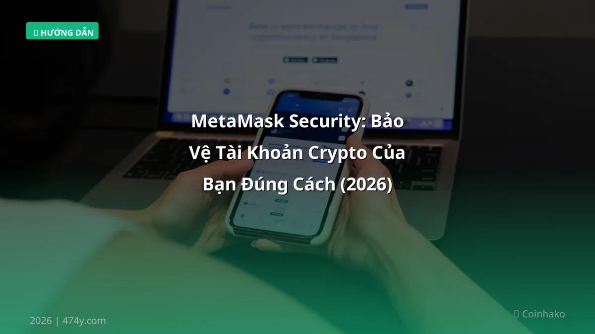 MetaMask Security: Bảo Vệ Tài Khoản Crypto Của Bạn Đúng Cách (2026)