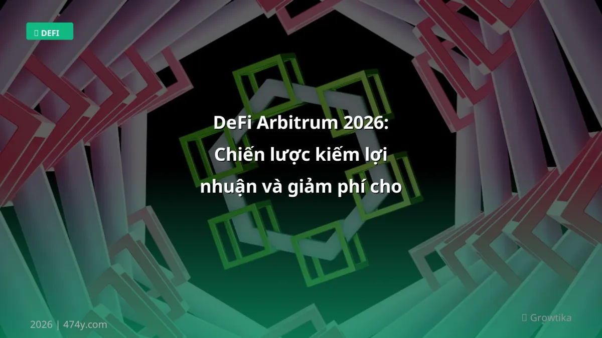 DeFi Arbitrum 2026: Chiến lược kiếm lợi nhuận và giảm phí cho trader Việt