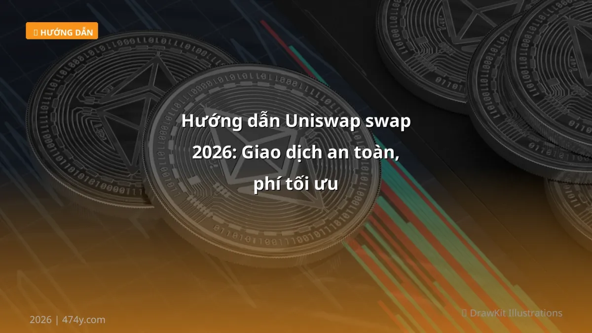 Hướng dẫn Uniswap swap 2026: Giao dịch an toàn, phí tối ưu