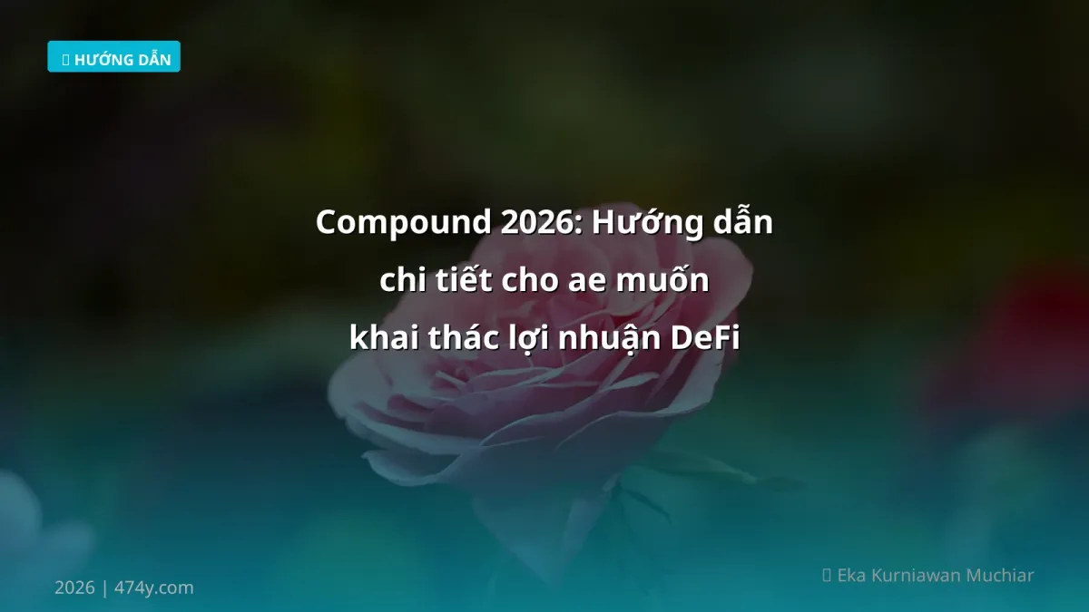 Compound 2026: Hướng dẫn chi tiết cho ae muốn khai thác lợi nhuận DeFi