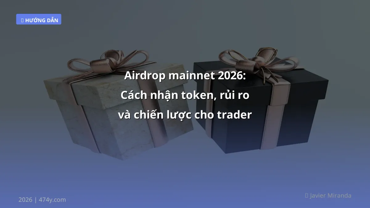 Airdrop mainnet 2026: Cách nhận token, rủi ro và chiến lược cho trader Việt