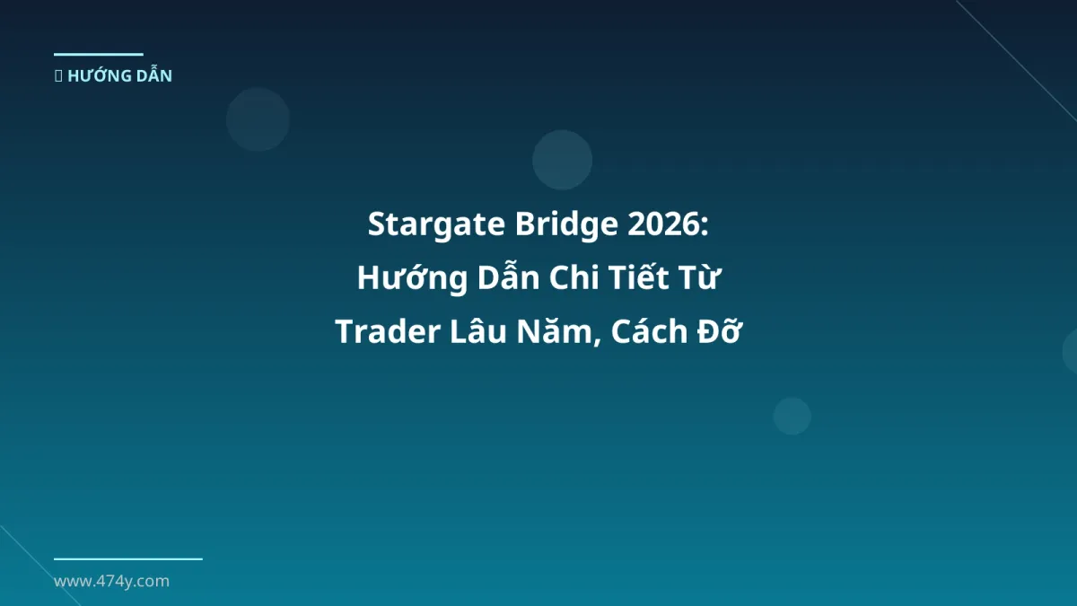 Stargate Bridge 2026: Hướng Dẫn Chi Tiết Từ Trader Lâu Năm, Cách Đỡ Rủi Ro & Tối Ưu Phí