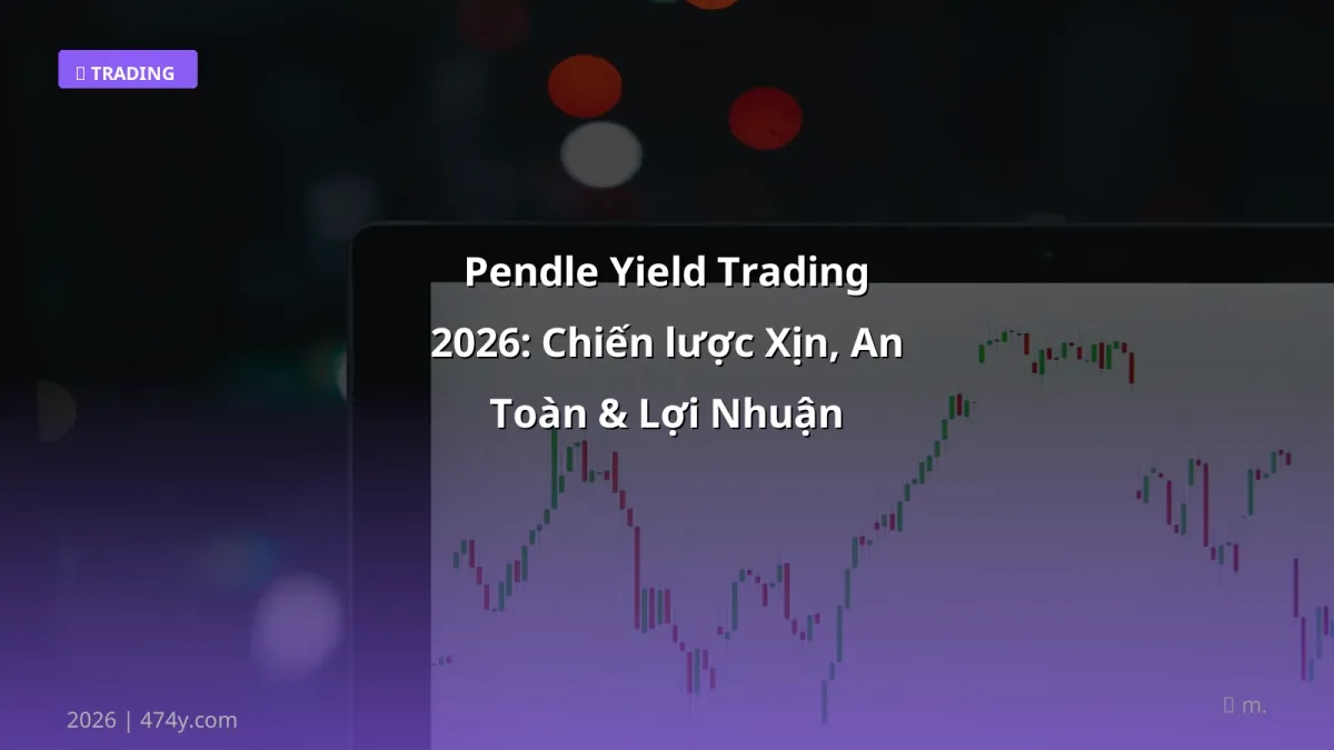 Pendle Yield Trading 2026: Chiến lược Xịn, An Toàn & Lợi Nhuận