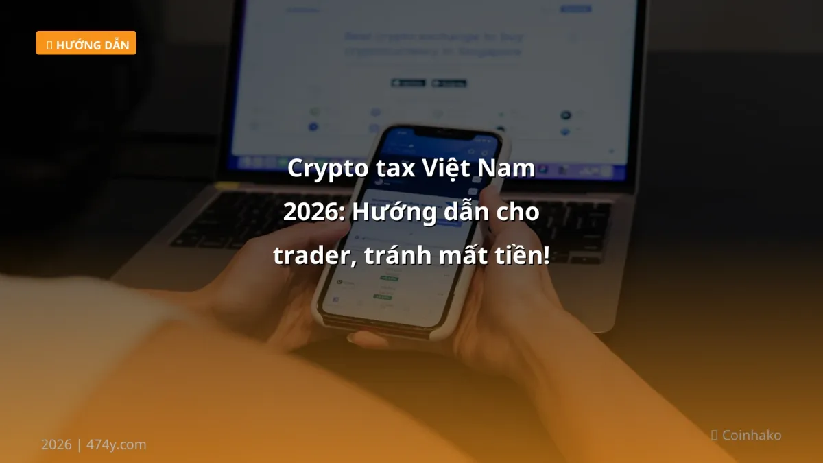 Crypto tax Việt Nam 2026: Hướng dẫn cho trader, tránh mất tiền!