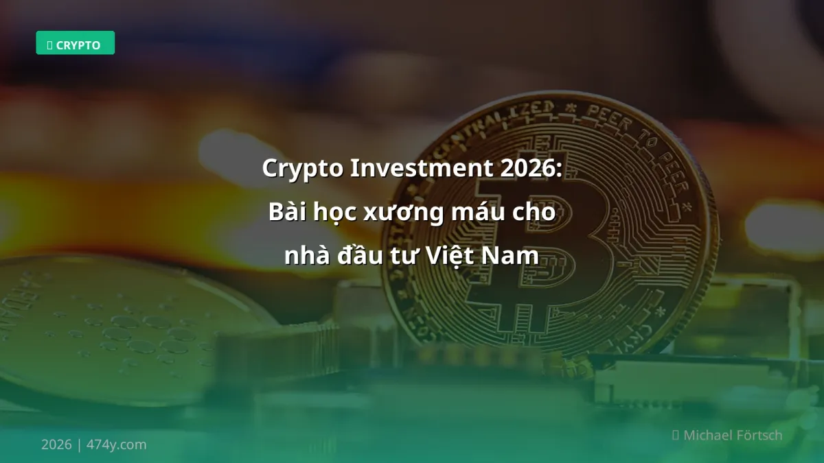 Crypto Investment 2026: Bài học xương máu cho nhà đầu tư Việt Nam