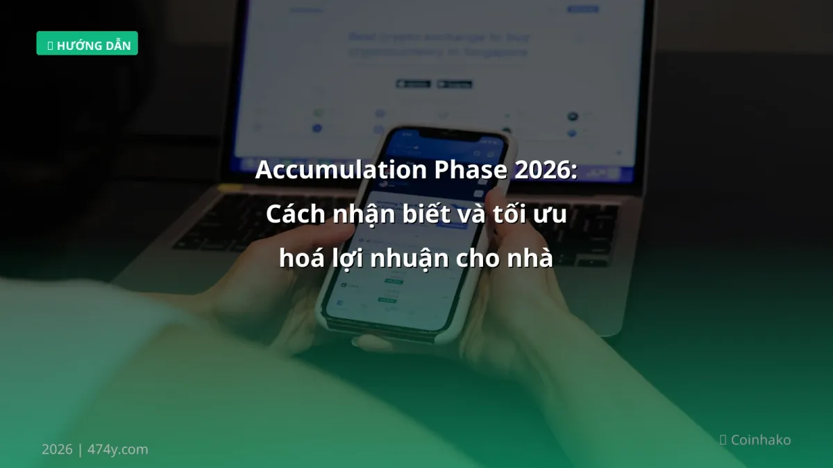 Accumulation Phase 2026: Cách nhận biết và tối ưu hoá lợi nhuận cho nhà đầu tư Việt