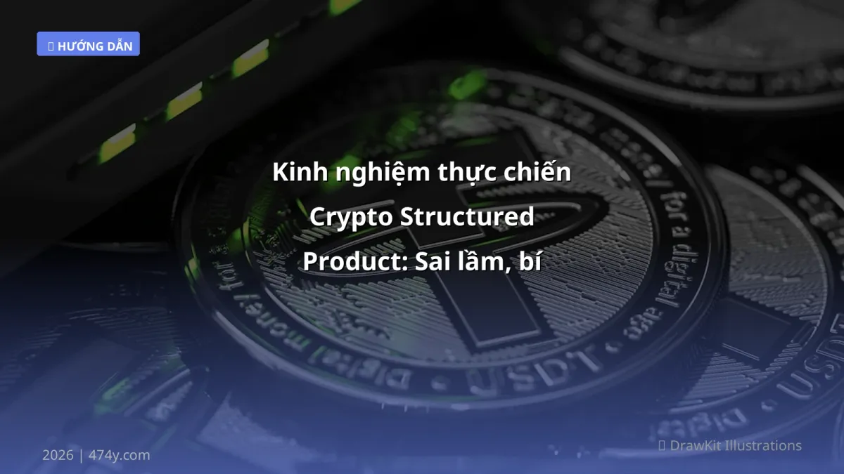 Kinh nghiệm thực chiến Crypto Structured Product: Sai lầm, bí quyết & cách phòng tránh (2026)