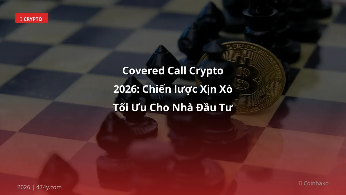 Covered Call Crypto 2026: Chiến lược Xịn Xò Tối Ưu Cho Nhà Đầu Tư Việt