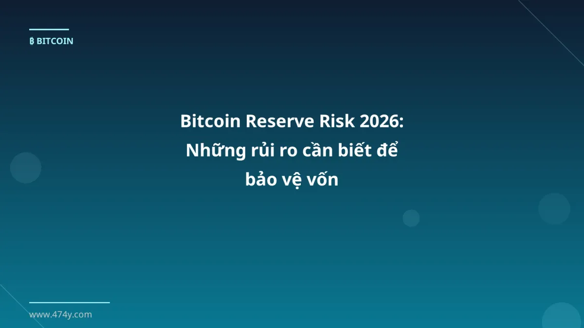 Bitcoin Reserve Risk 2026: Những rủi ro cần biết để bảo vệ vốn