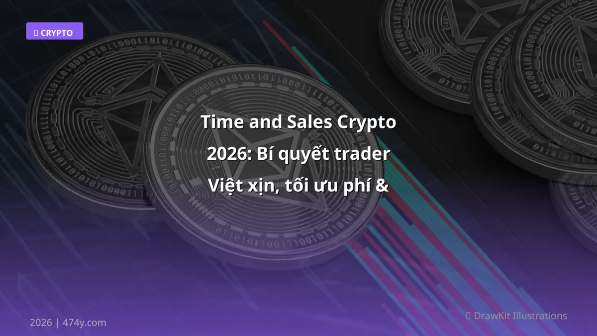 Time and Sales Crypto 2026: Bí quyết trader Việt xịn, tối ưu phí & rủi ro