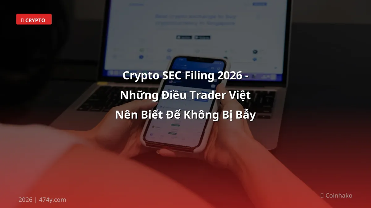 Crypto SEC Filing 2026 - Những Điều Trader Việt Nên Biết Để Không Bị Bẫy
