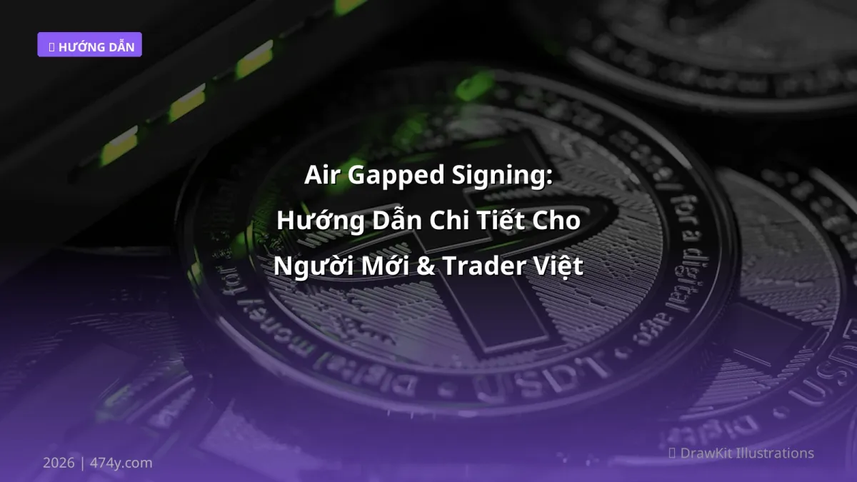 Air Gapped Signing: Hướng Dẫn Chi Tiết Cho Người Mới & Trader Việt 🇻🇳
