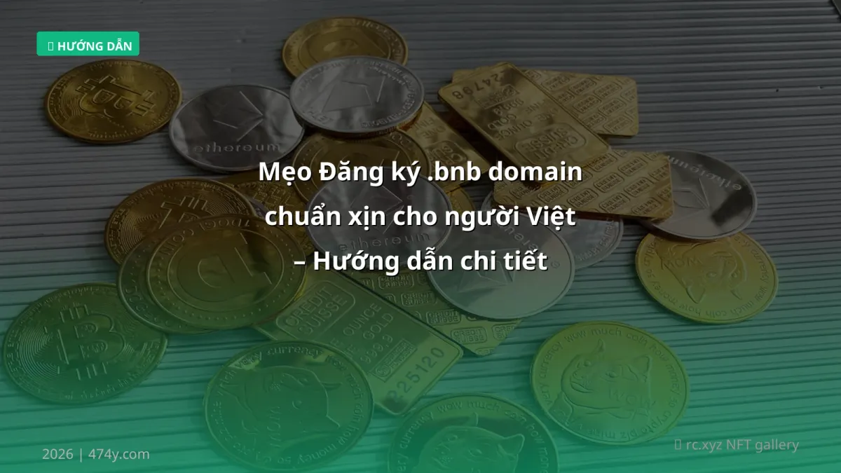 Mẹo Đăng ký .bnb domain chuẩn xịn cho người Việt – Hướng dẫn chi tiết 2026