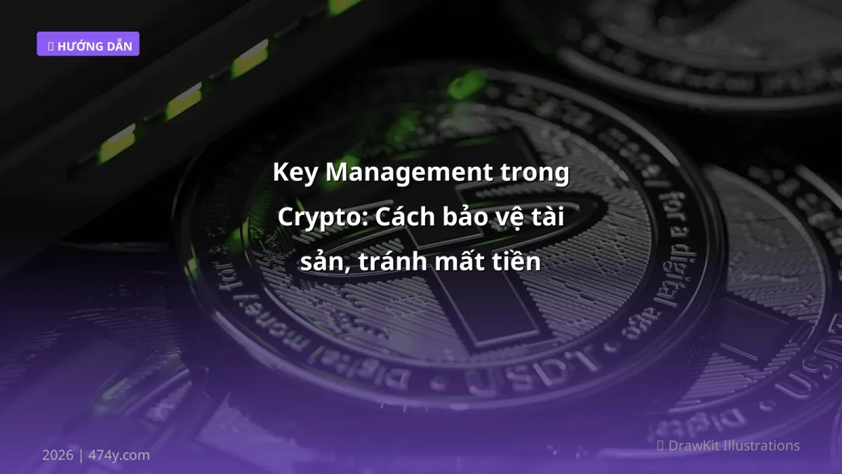 Key Management trong Crypto: Cách bảo vệ tài sản, tránh mất tiền (2026)