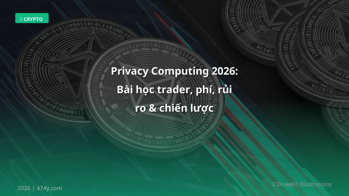 Privacy Computing 2026: Bài học trader, phí, rủi ro & chiến lược