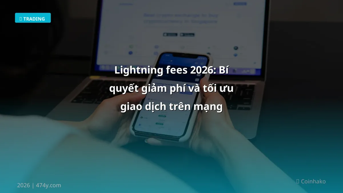 Lightning fees 2026: Bí quyết giảm phí và tối ưu giao dịch trên mạng Lightning