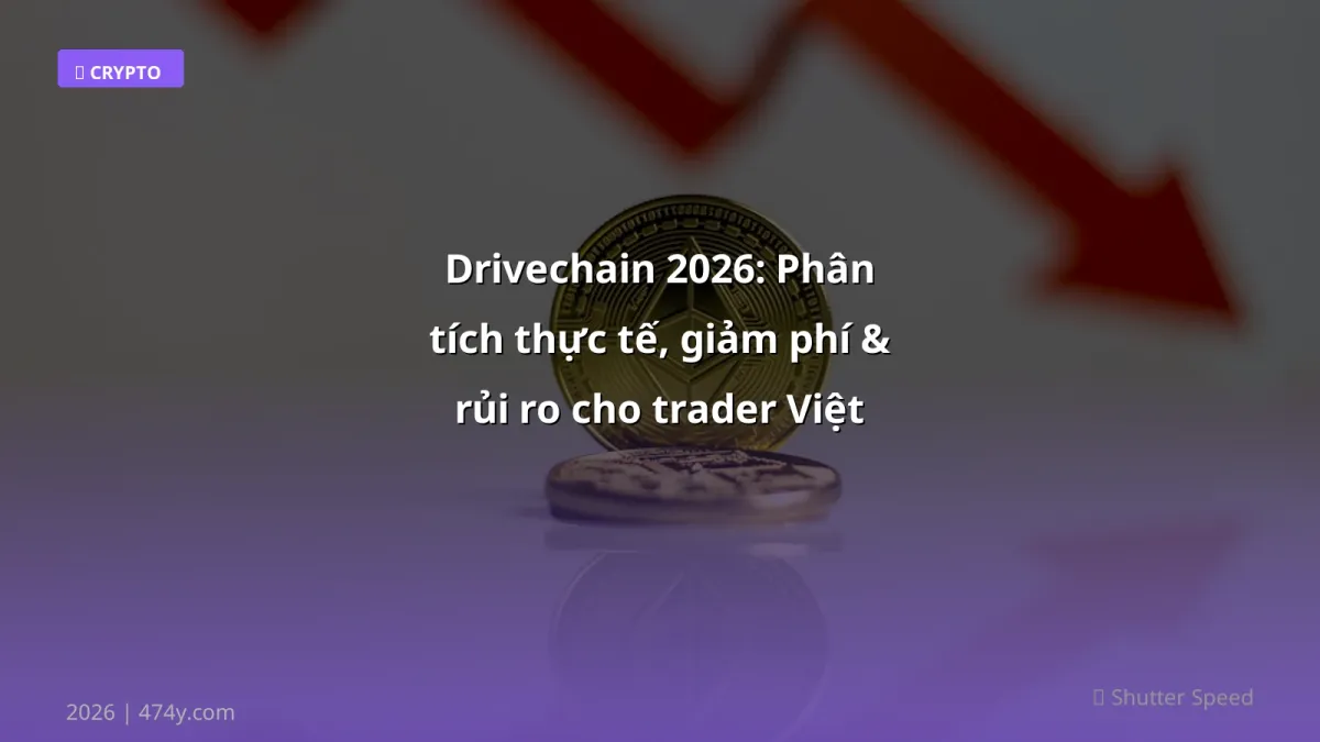 Drivechain 2026: Phân tích thực tế, giảm phí & rủi ro cho trader Việt