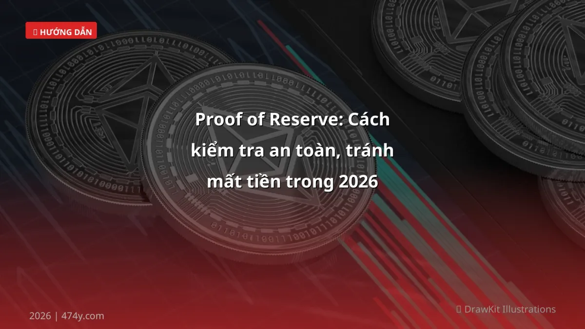 Proof of Reserve: Cách kiểm tra an toàn, tránh mất tiền trong 2026