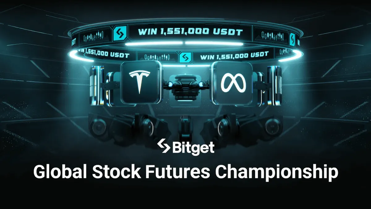 Bitget tung Global Stock Futures Championship 2026, giải thưởng 35,7 tỉ VND