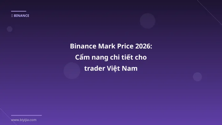 Infographic binance mark price 2026: cẩm nang chi tiết cho trader việt nam - Thông tin quan trọng cho trader Việt