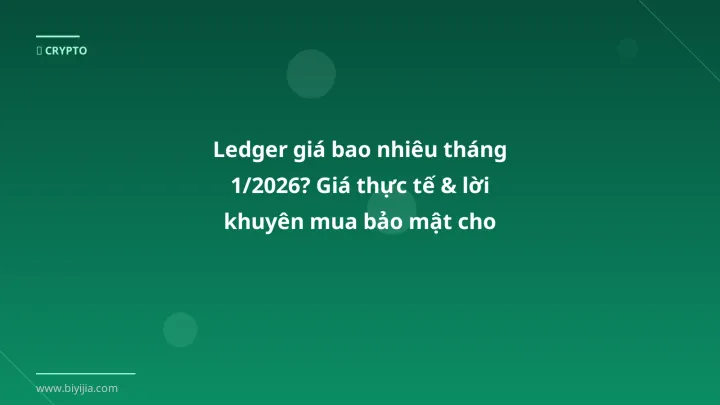 Infographic ledger giá bao nhiêu tháng 1/2026? giá thực tế & lời khuyên mua bảo mật cho trader việt - Thông tin quan trọng ch