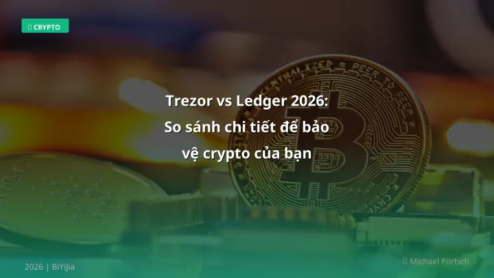 Hình ảnh minh họa: Trezor vs Ledger - Cập nhật mới nhất 2026