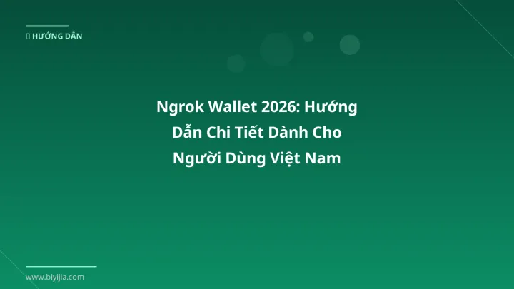 Hình ảnh minh họa: Ngrok wallet - Cập nhật mới nhất 2026
