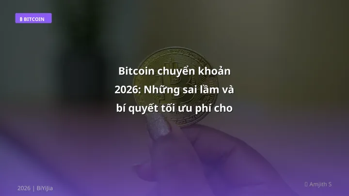 Infographic bitcoin chuyển khoản 2026: những sai lầm và bí quyết tối ưu phí cho trader việt - Thông tin quan trọng cho trader