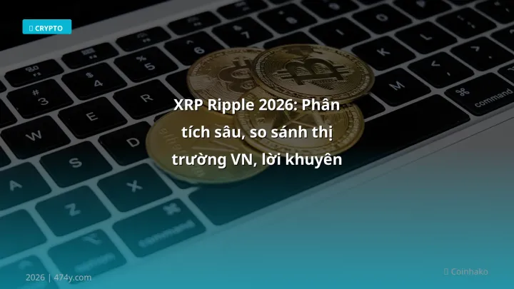 Hình ảnh minh họa: XRP Ripple - Cập nhật mới nhất 2026