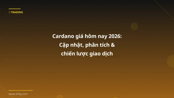 Hình ảnh minh họa: Cardano giá hôm nay - Cập nhật mới nhất 2026