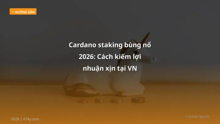 Cover image: Cardano staking guide 2026 - 474y.com