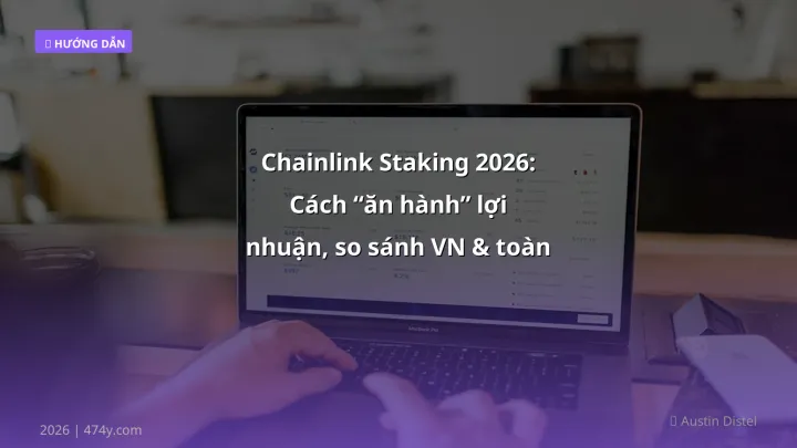 Cover image: Chainlink staking guide 2026 - 474y.com