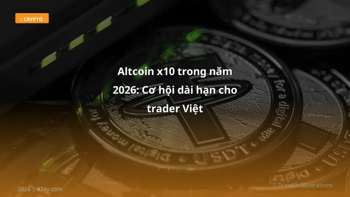 Altcoin x10 trong năm 2026: Cơ hội dài hạn cho trader Việt - Hướng dẫn chi tiết 2026 | 474y.com