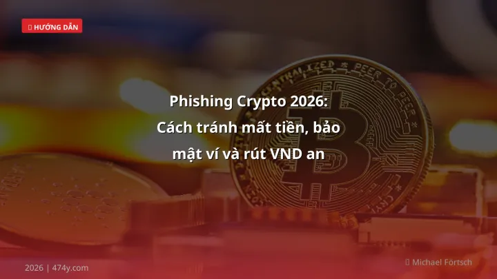 Phishing Crypto 2026: Cách tránh mất tiền, bảo mật ví và rút VND an toàn - Hướng dẫn chi tiết 2026 | 474y.com