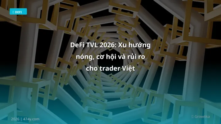 DeFi TVL 2026: Xu hướng nóng, cơ hội và rủi ro cho trader Việt - Hướng dẫn chi tiết 2026 | 474y.com