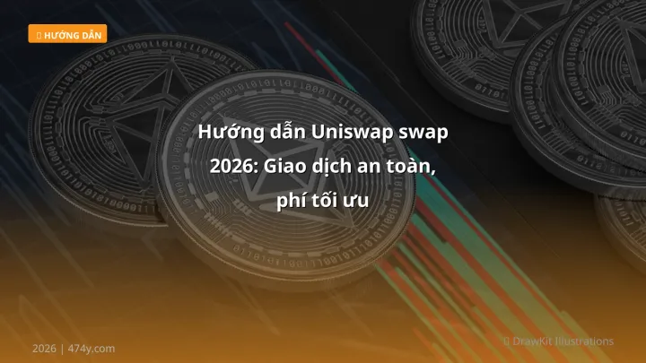 Infographic hướng dẫn uniswap swap 2026: giao dịch an toàn, phí tối ưu - Thông tin quan trọng cho trader Việt