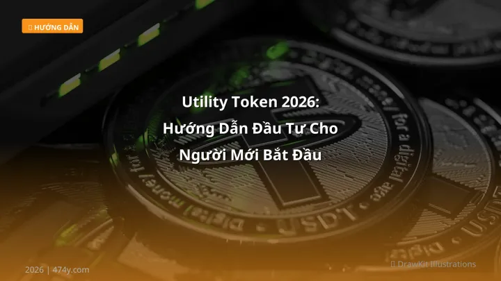 Infographic utility token 2026: hướng dẫn đầu tư cho người mới bắt đầu - Thông tin quan trọng cho trader Việt
