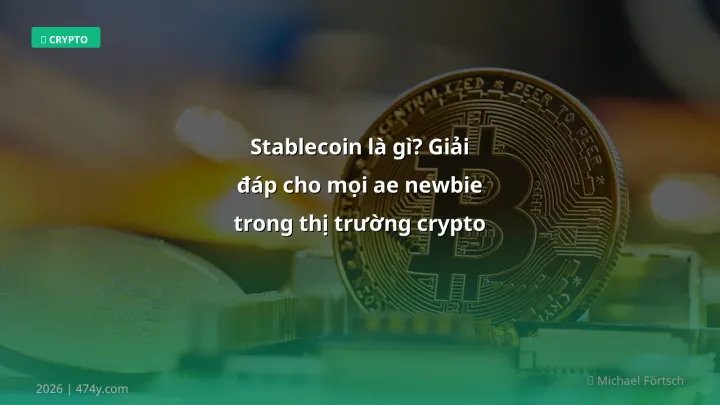 Infographic stablecoin là gì? giải đáp cho mọi ae newbie trong thị trường crypto 2026 - Thông tin quan trọng cho trader Việt