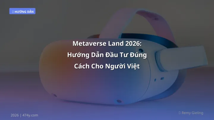 Cover image: Metaverse land guide 2026 - 474y.com