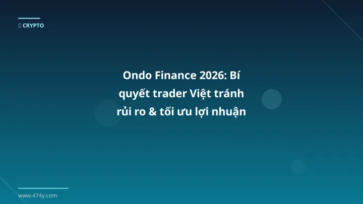 Cover image: Ondo Finance guide 2026 - 474y.com
