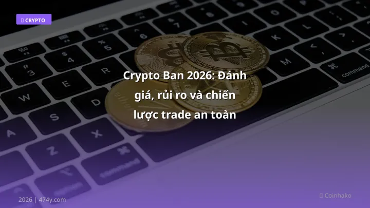 Infographic crypto ban 2026: đánh giá, rủi ro và chiến lược trade an toàn - Thông tin quan trọng cho trader Việt